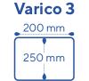 Dimensions Varico 3